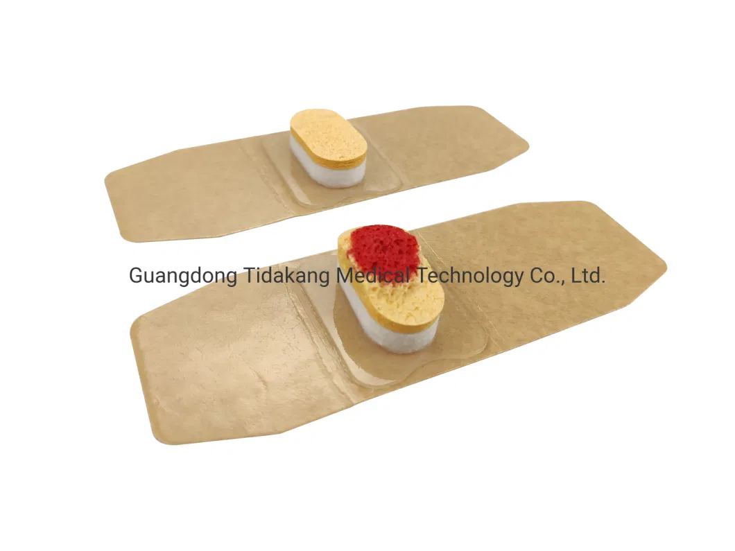 Adhesive Tape Medical Surgical Hemostatic Wound Dressing for Intravenous Injection