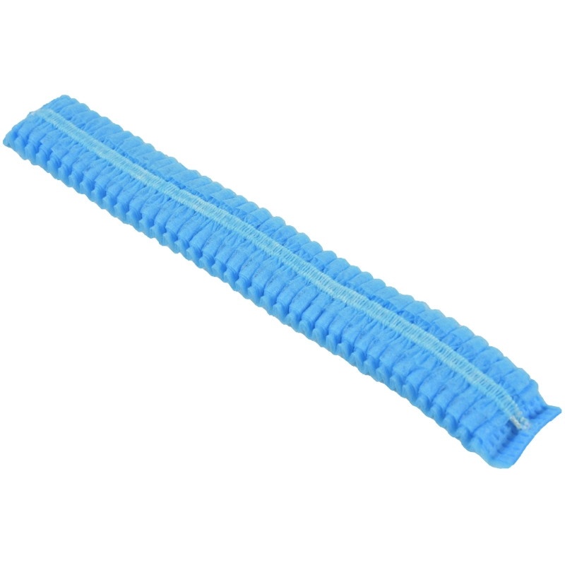 Disposable Non-Woven Clip Cap/Hairnet/Bouffant Cap (Blue/White/Red/Black) 100PCS/Bag