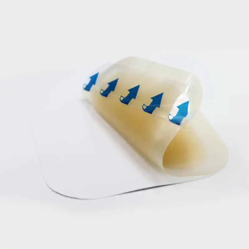 Medical Wound Care Adhesive Disposable Ultra Thin Hydrocolloid Dressing Used to Absorb Exudate