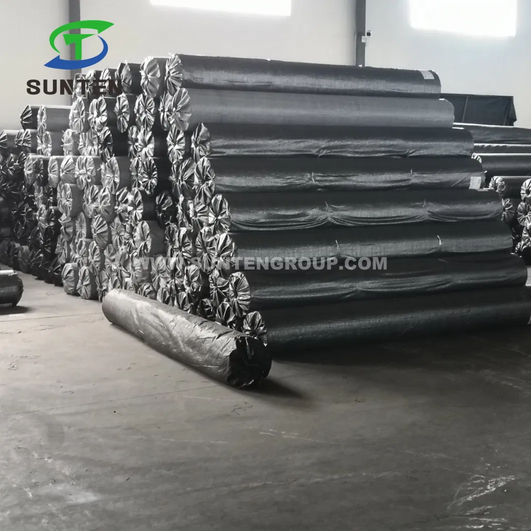 Black/Green/White PP/PE Woven Landscape Geotextile/Fabric Anti Weed Control/Barrier Ground Cover for Agriculture/Garden