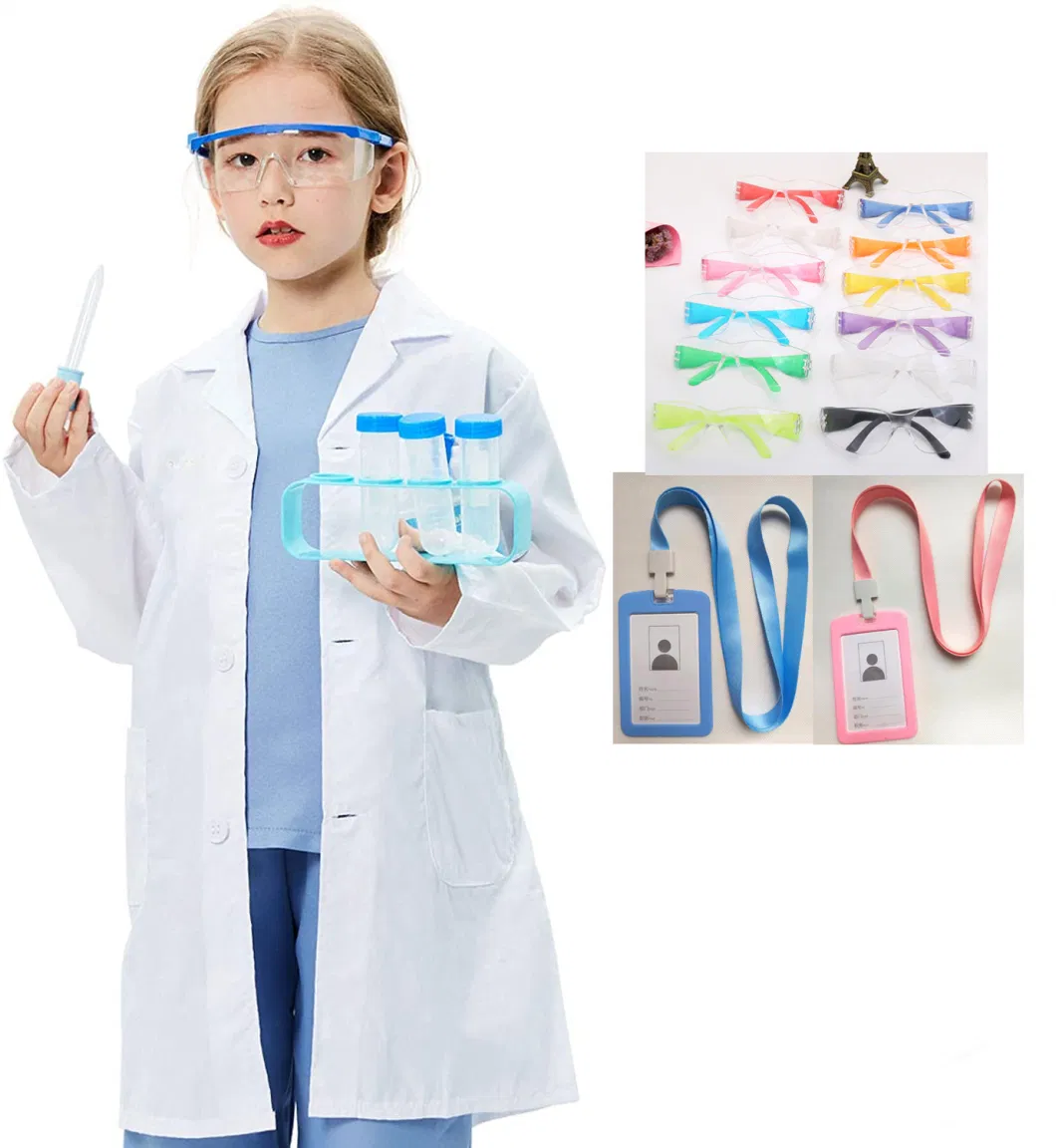 Wholesale Custom Kids Lab Clothes Dress up Kids White Doctor Kids White Show