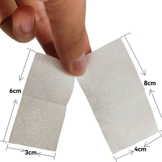 100PCS 6*6cm Antiseptic Non-Woven Medical Alcohol Pad 70% Isopropyl Alcohol Swab