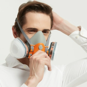 En140 Certification Silicone Respirator Half Mask