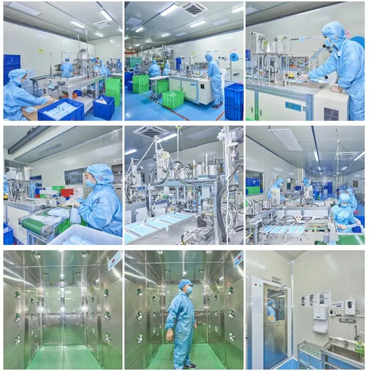 Medical Supply Wholesale 3 Ply Non-Woven Fabric Tie-on Protective Safety Surgical Face Mask Tie