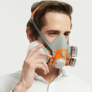 En140 Certification Silicone Respirator Half Mask