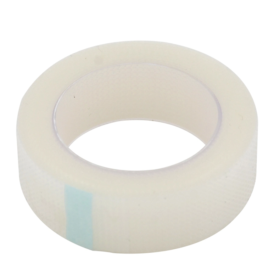 Medical Easy Tear Micro Perforated Adhesive 1.25cm/2.5cm/5cm/7.5cm/10cm Transparent PE Plaster for Wound Fixation