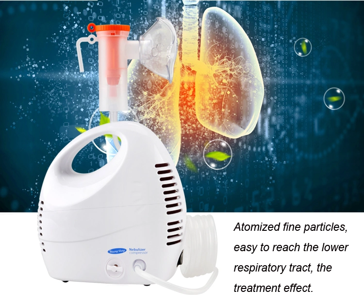Emergency Asthma Nebulizer Cup Ultrasonic Portable Handheld Medical Compression Nebulizer Machine