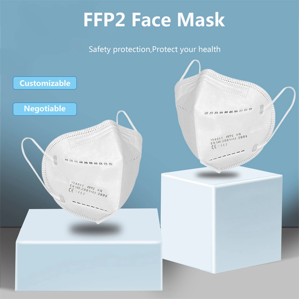 CE Certificate Non-Woven Fabric FFP2 Disposable Face Mask