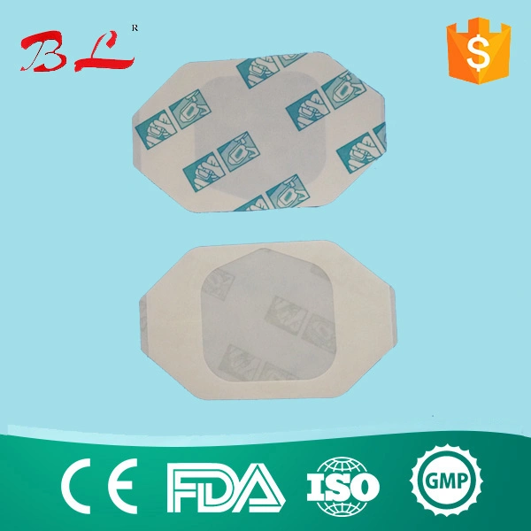 Transparent PU Self-Adhesive IV Wound Fixing Dressig Pad Surgical Dressing