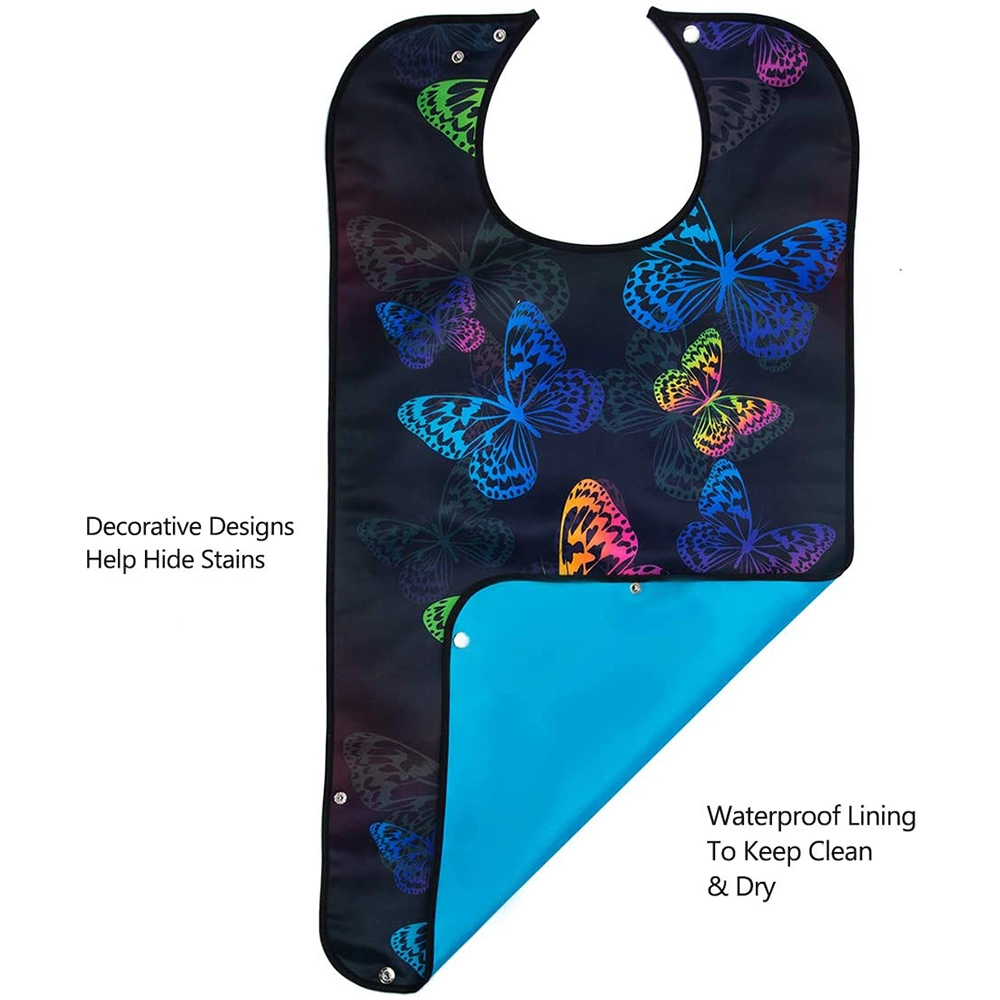 Dental Bib Waterproof Washable Adult Bibs for Eating and Drinking