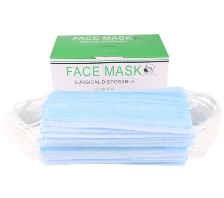 Disposable Protective 3 Ply Non Woven Face Mask with Ties