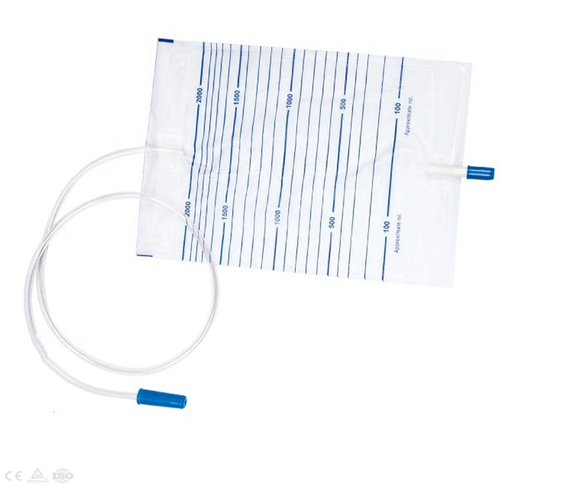 Disposable 2000ml Urinary Drainage Bag Urine Collection Bag Urine Bag