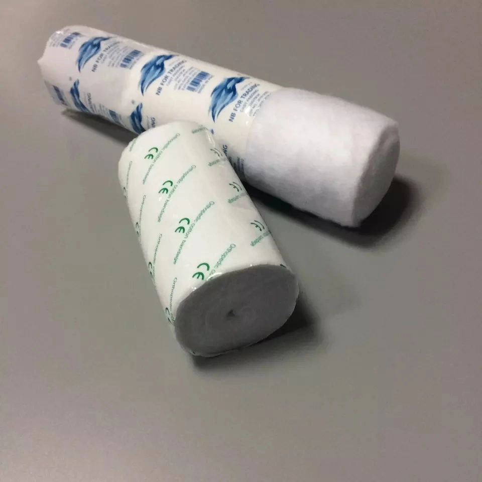 Surgical 100% Cotton Dressing Medical Orthopedic Plaster Cast Pop Bandage Gypsum