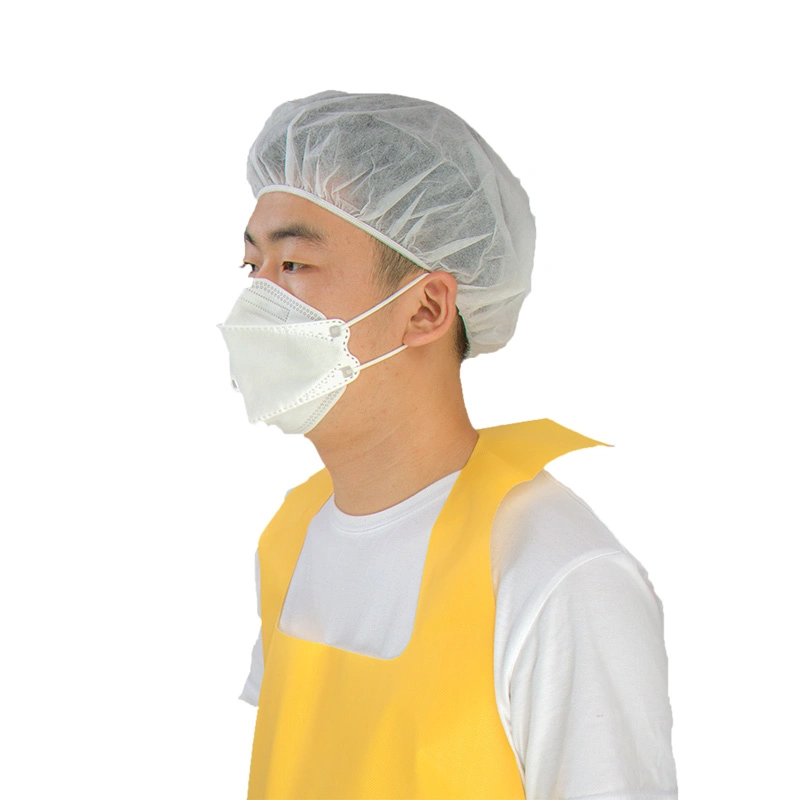 Head Cover for Industry Disposable Single Elastic Double Elastic Nonwoven Mob Cap Clip Cap