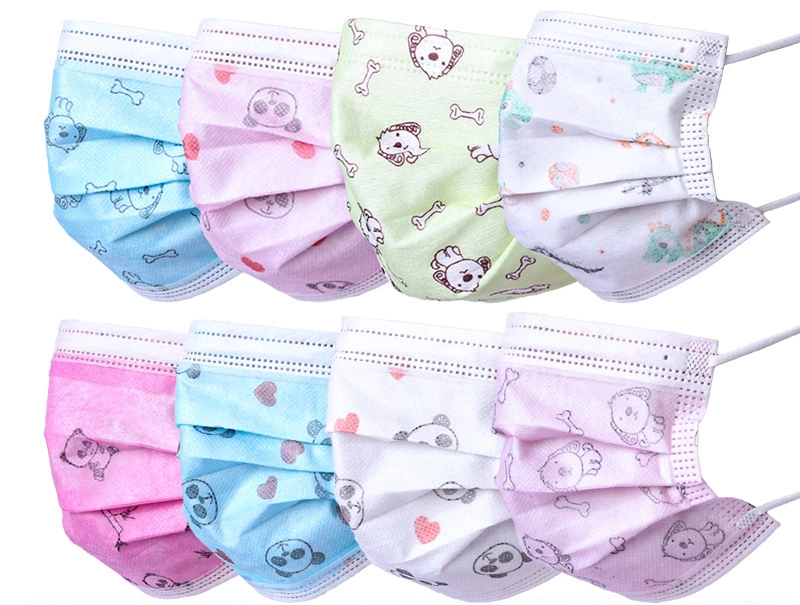 Mask Original Manufacturer Disposable Mascarillas Non-Woven Fabric Child&prime;s Medical Face Mask Type Iir Level 3