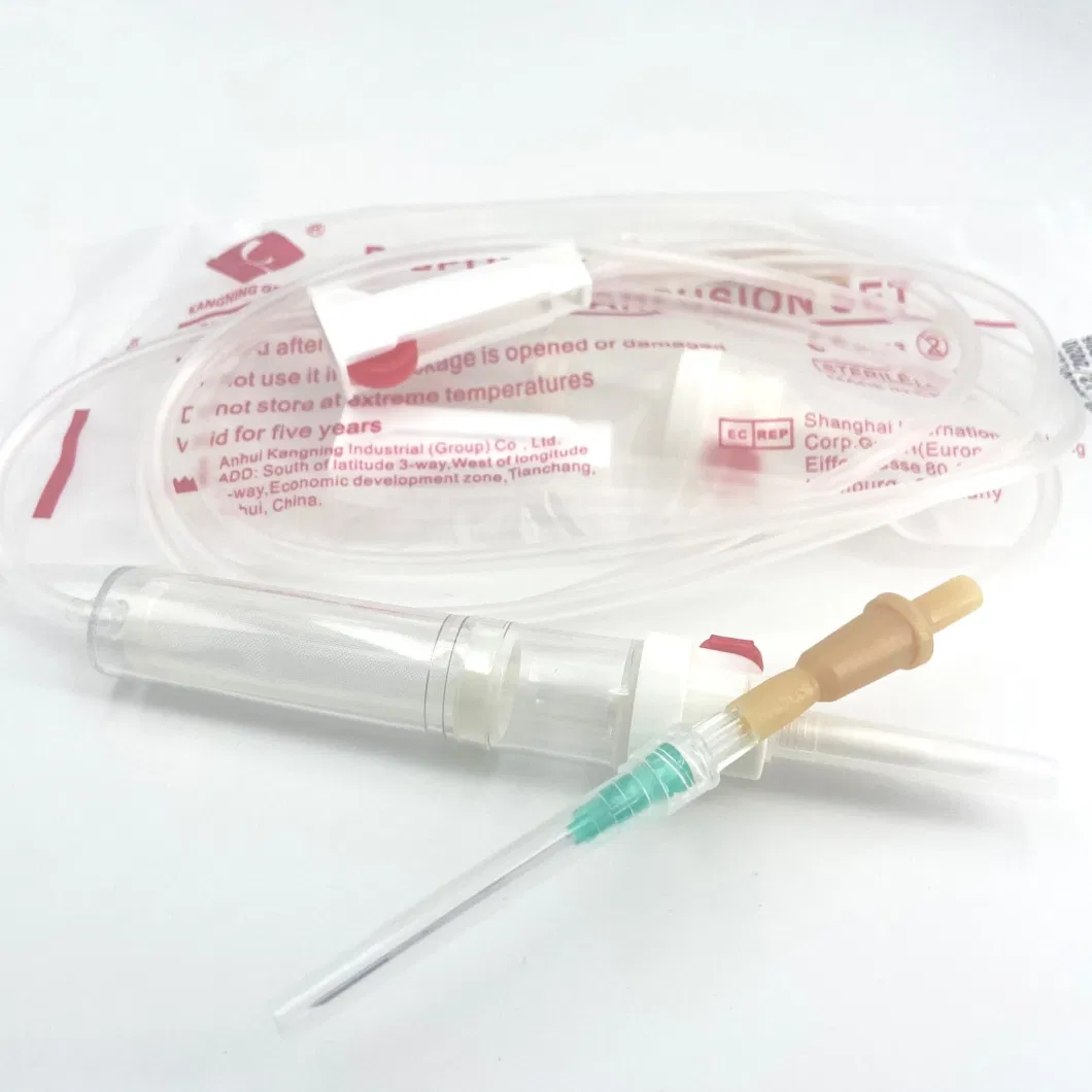 Disposable IV Blood Transfusion Infusion Set with CE&ISO with Filter