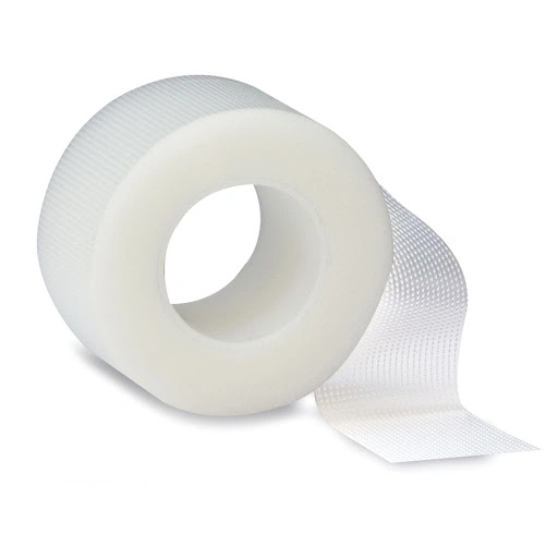 Good Quality Surgical Waterproof 1.25cmx5m Perforated PE Semi-Transparent Medical Tape