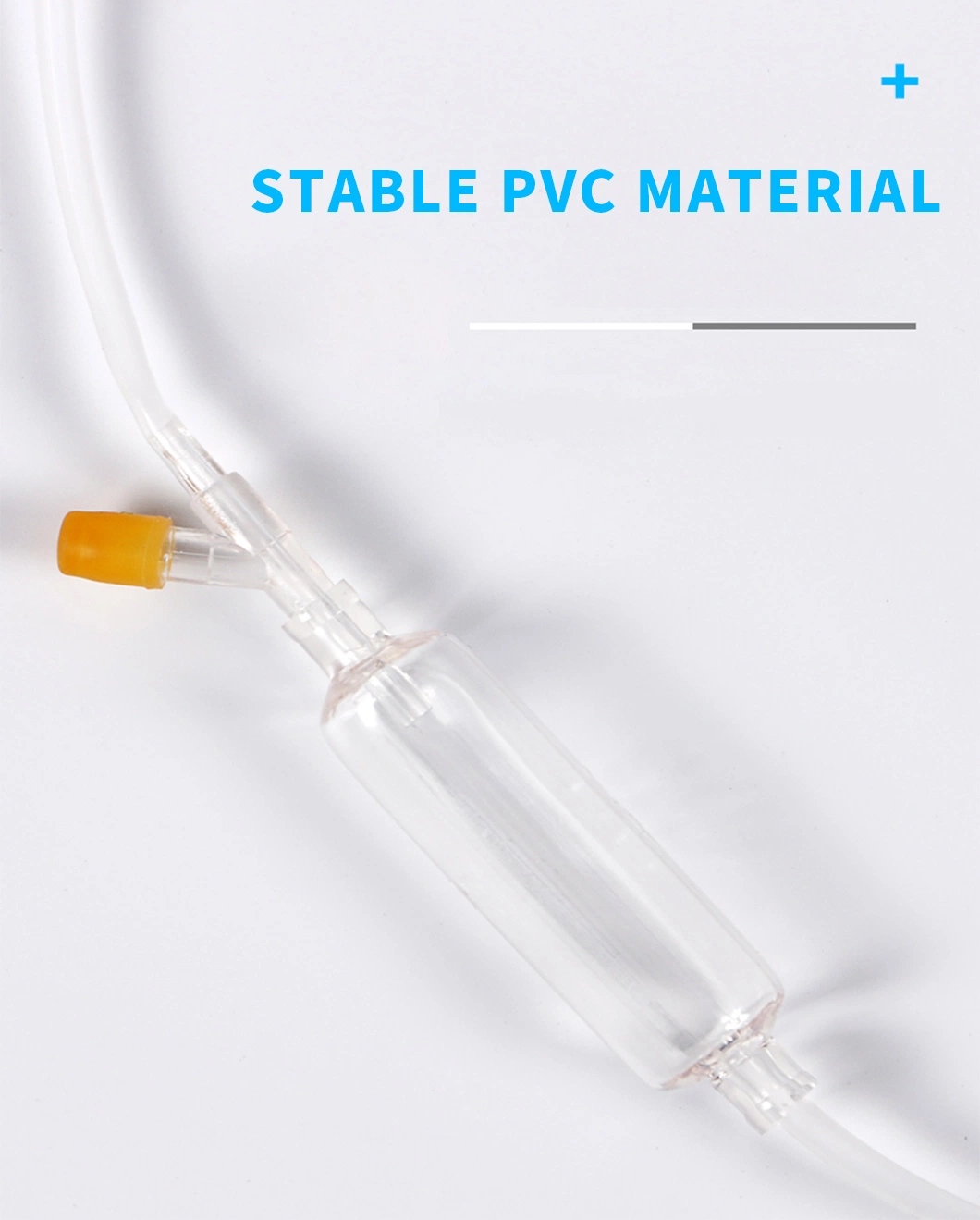 Inexpensive Medical Burette Disposable IV Infusion Set and Components with Filters