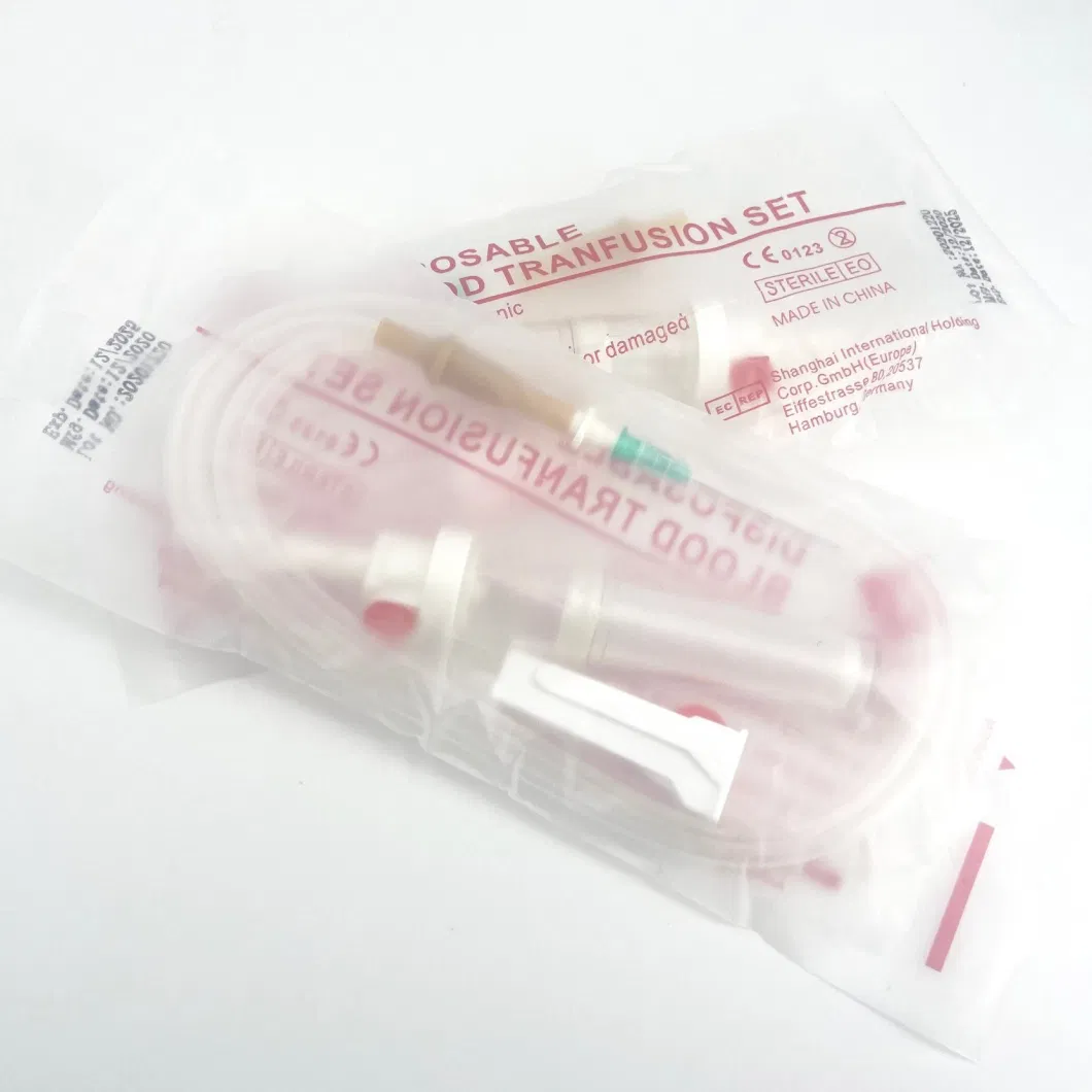 Disposable IV Blood Transfusion Infusion Set with CE&ISO with Filter