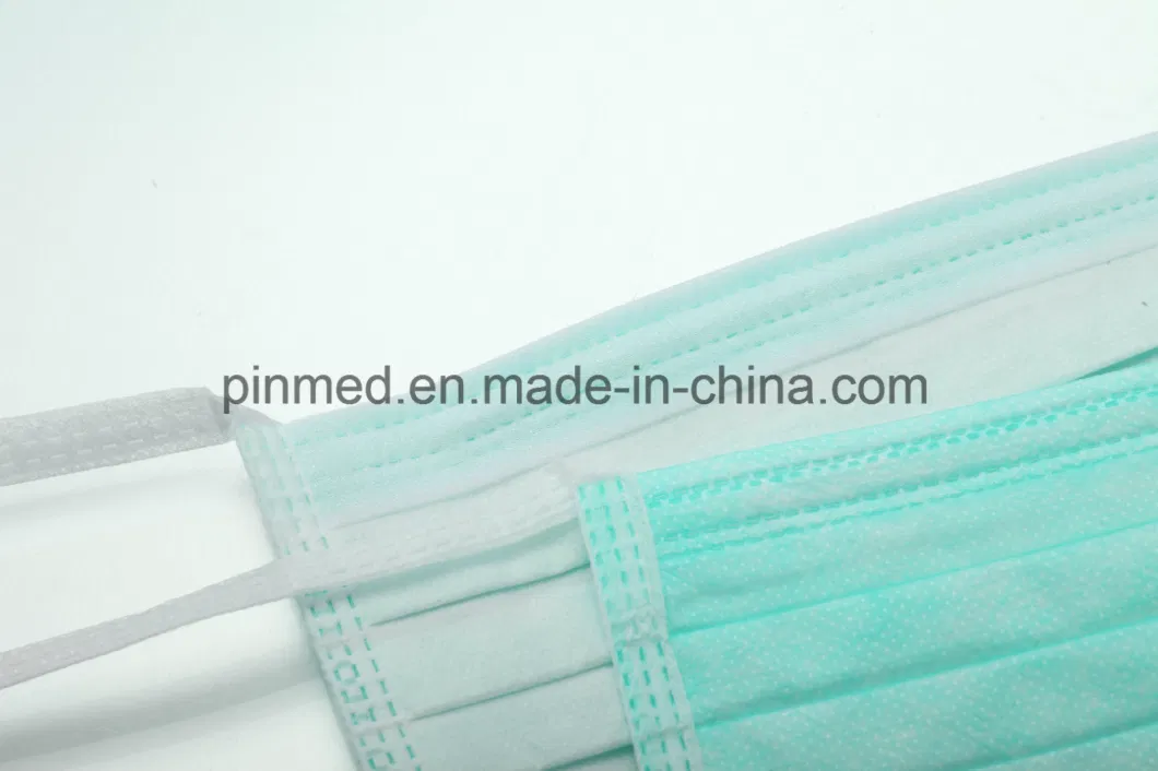 Pinmed Non-Woven Face Mask, with Tie-on