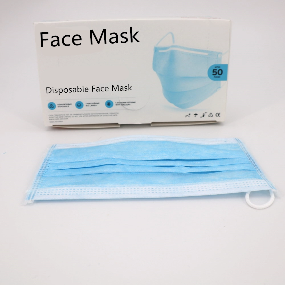 Non Woven Fabric Earloop Face Mask