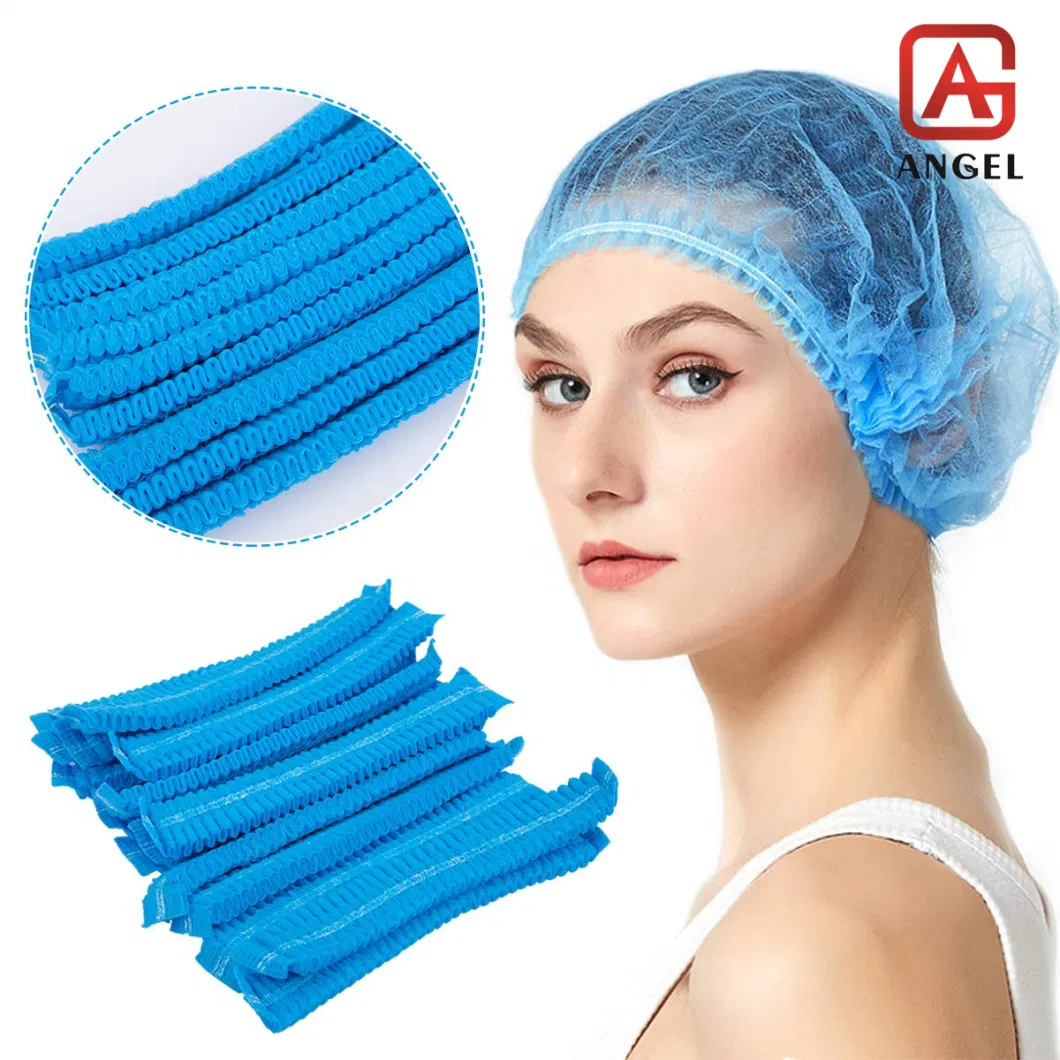 Disposable Colorful Non-Woven Fabric Bouffant Cap Disposable Cap