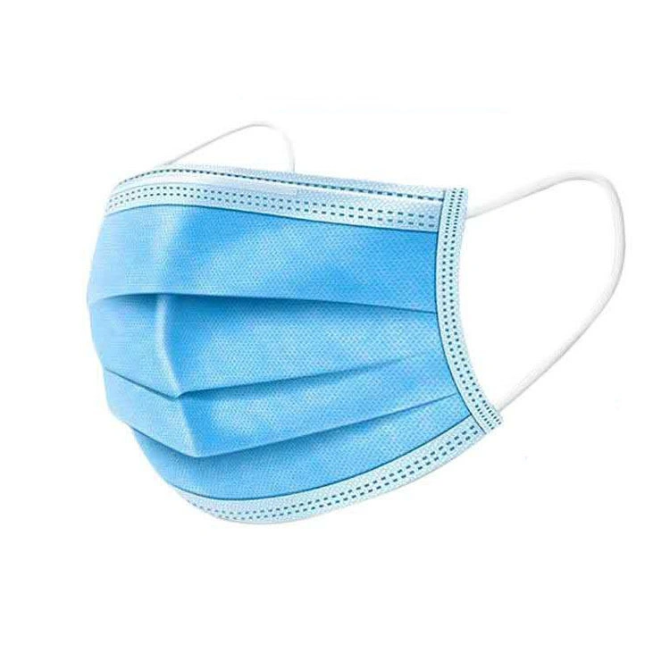 Protective/Safety/Nonwoven Activated Carbon Dust/Paper/Dental/SMS/Mouth 3ply Disposable Face Mask with Elastic Ear-Loops/Tie-on