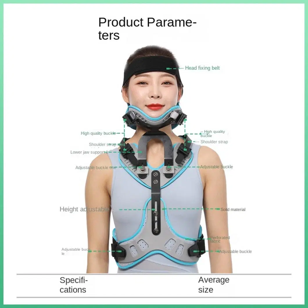 Adjustable Soft Fracture Neck ROM Stretch Orthosis Brace Cervical Collar Neck