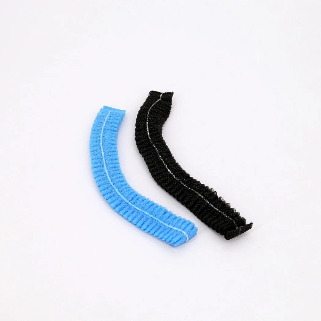 Medical Surgical Disposable PP Fabric Anti-Slip Single/Double Rubber Nonwoven Clip/Mop Cap
