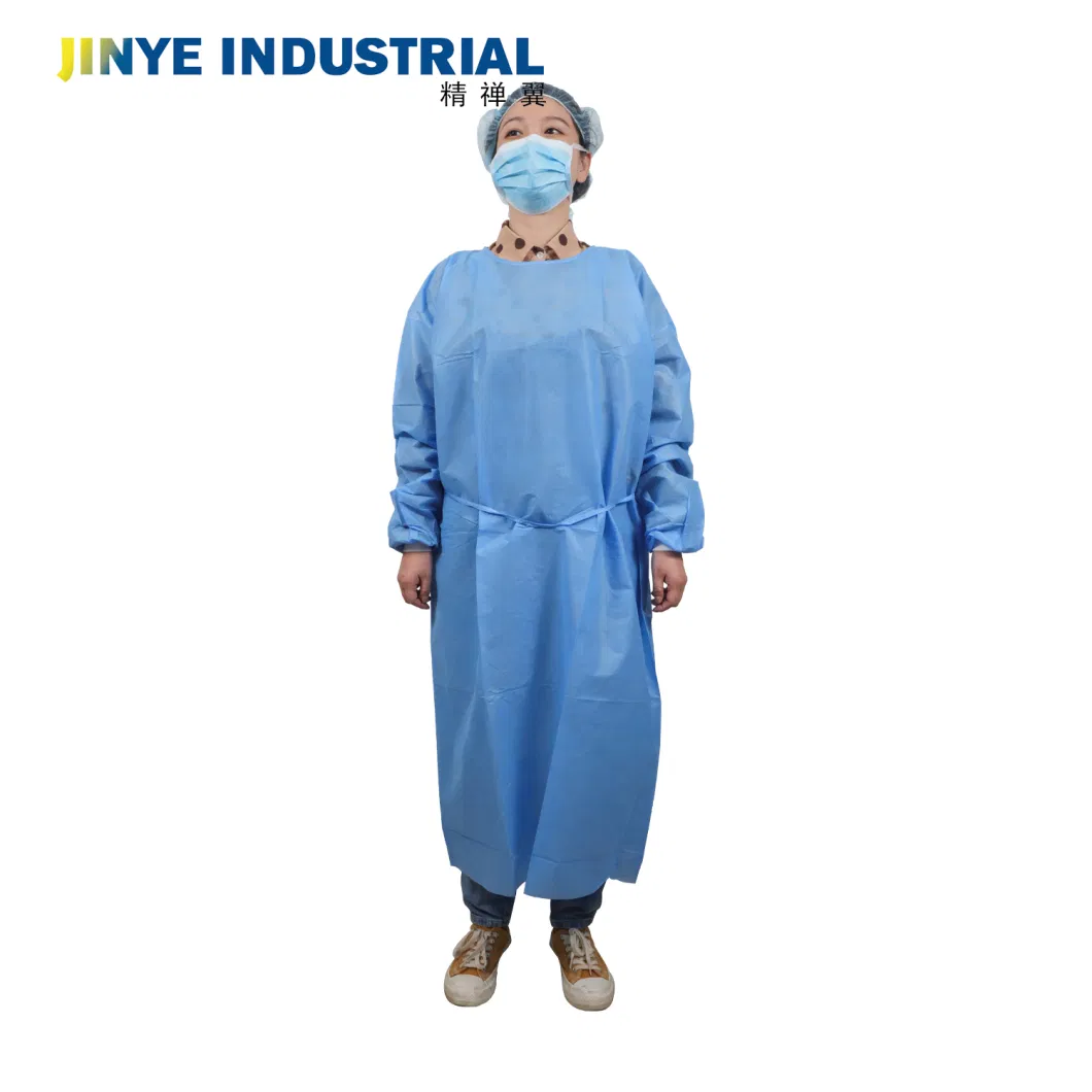 Disposable Medical Sterile Waterproof PP Non Woven Fabric Material Protective Clothing Suit Doctor Coveralls Surgical Gown