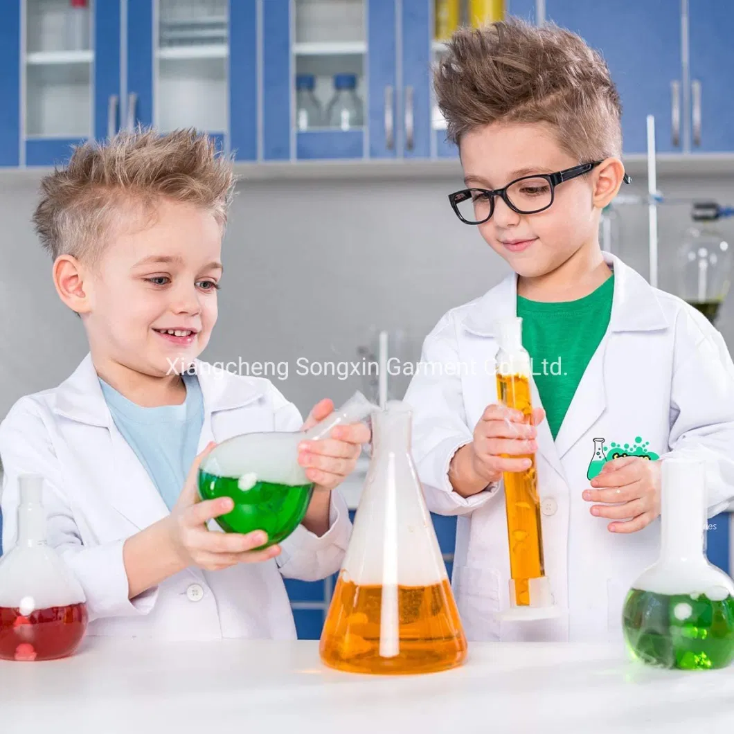 Wholesale Custom Kids Lab Clothes Dress up Kids White Doctor Kids White Show