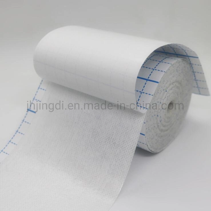 Direct Manufacture PU Film Wound Care Dressing Adhesive Transparent Waterproof Wound Dressing Roll