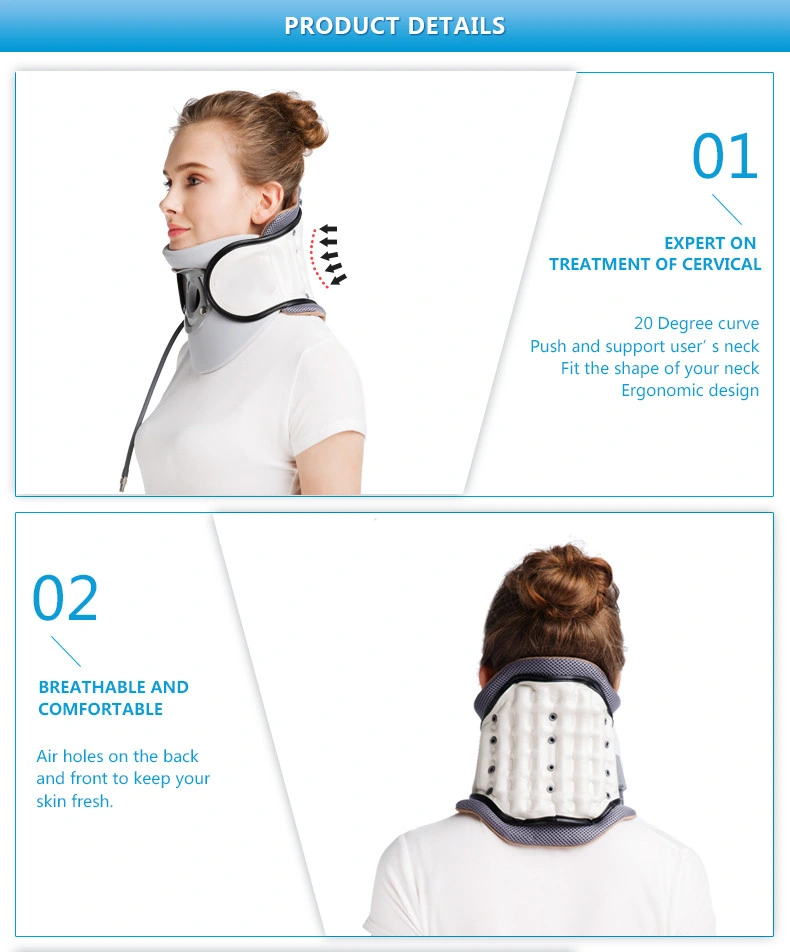 Medical Inflatable Cervical Traction Adjustable Cervical Collar