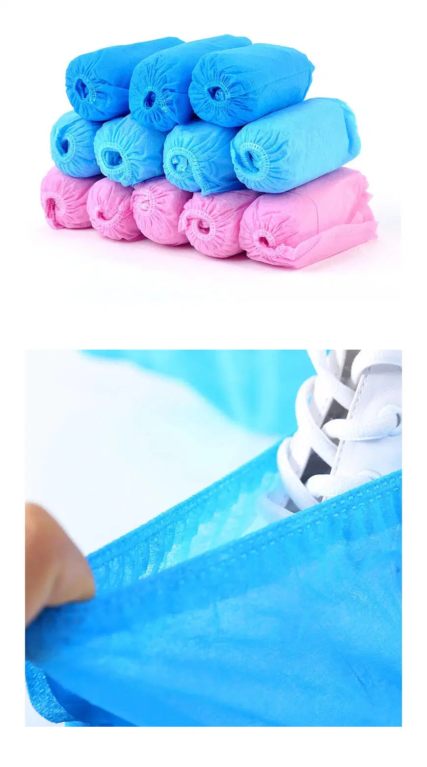 Anti Skid PP Disposable Nonwoven Shoe Cover