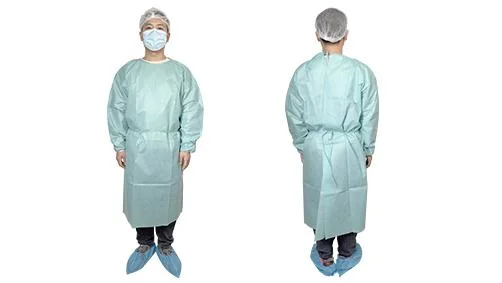 AAMI Level 3 Surgical Gown Disposable Sterile SMMS Reinforced Surgical Gowns