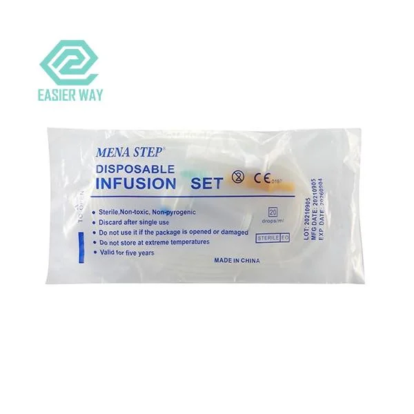 Disposable Cheap Price Giving Set Infusion Set with CE Approved