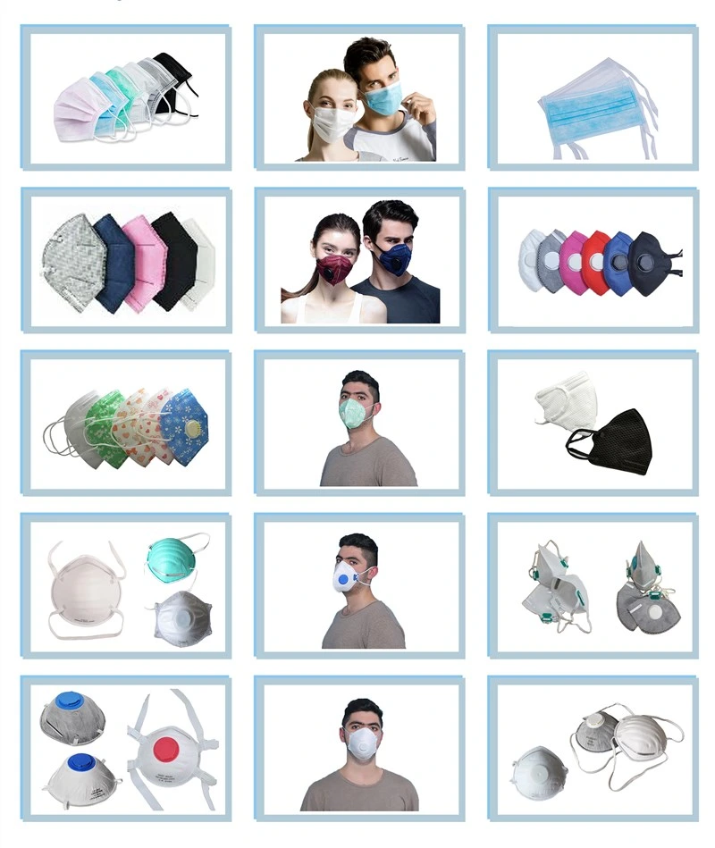 Disposable Colorful PP Non-Woven Fabric Hospital Doctor Nurse Surgical Bouffant Clip Mob Cap Hair Net Cover with Elastic