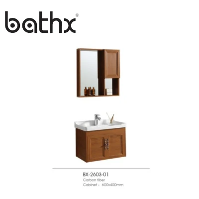 Modern Style Aluminum Bathroom Furniture Wall-Mounted Bathroom Cabinet