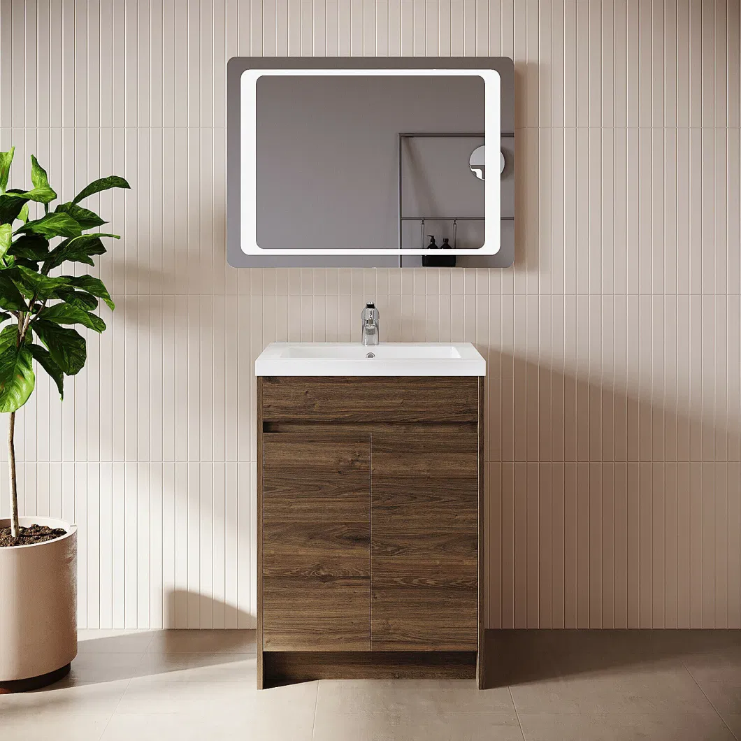 Bathroom Vanity Unit Sink Storage Wood Floor Standing 600mm Cabinet Furniture