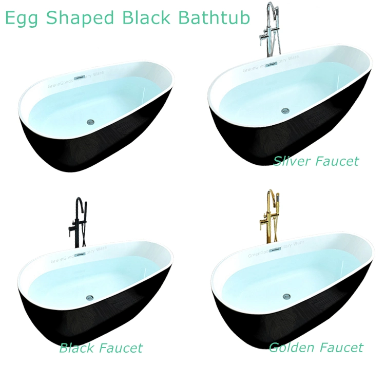 Kohler Home Bathing Grade One Kinds Bath Tub 1500 Freestanding Deep Soaking Acrylic Tanding Guangzhou Sanitary Bathroom Bathtubs