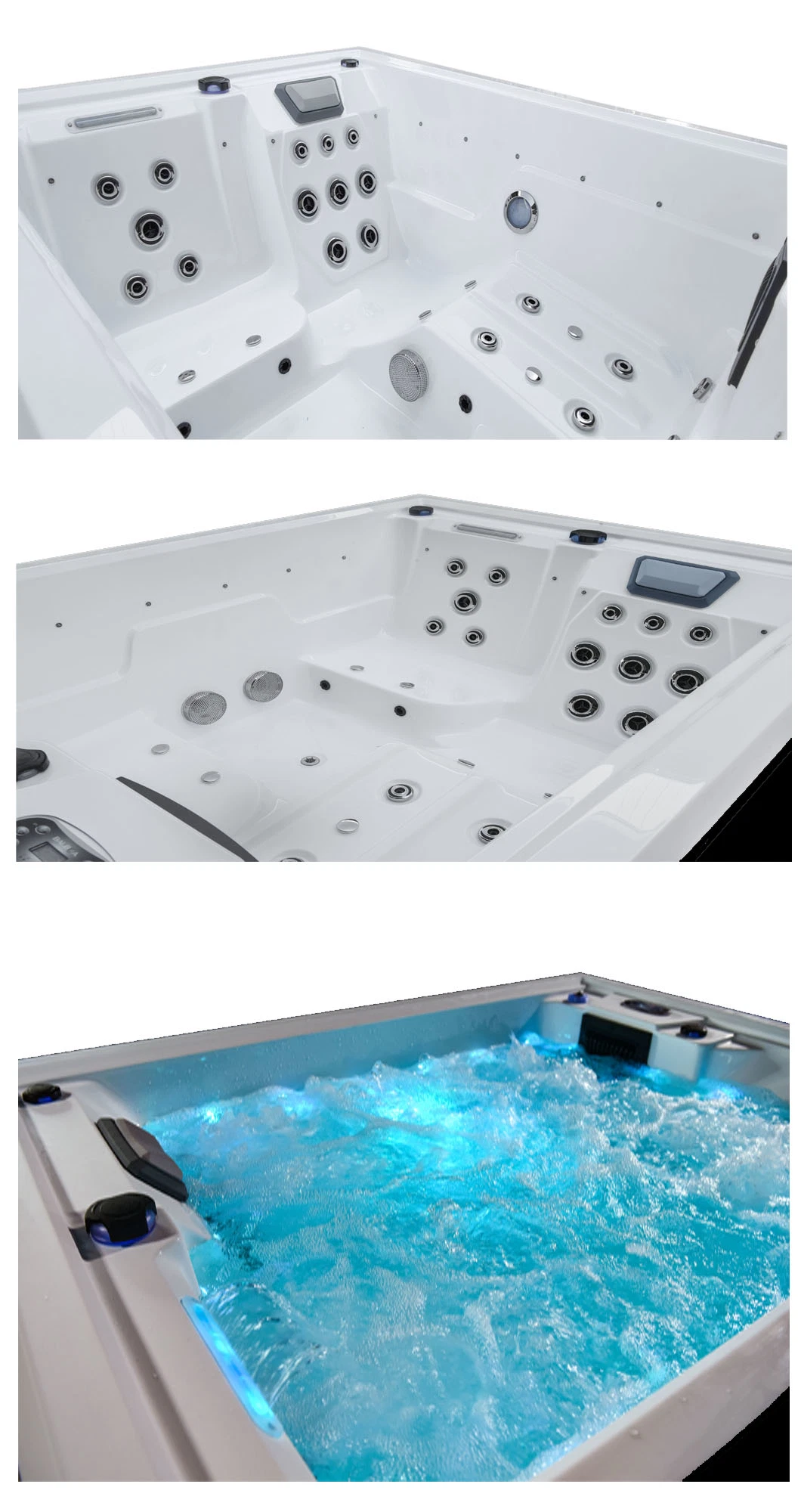 Balboa Massage SPA Luxury Indoor New Cabinet Design Whirlpool Hot Tub with Aifeel