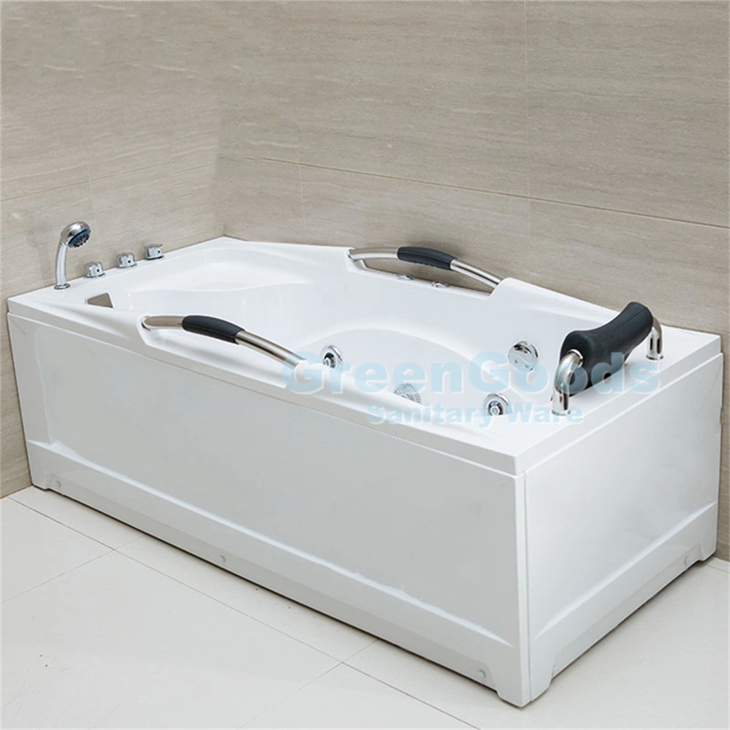 CE Home Shower Combination Tub Jet Water Whirlpool Hydrotherapy SPA Massage Bathtub