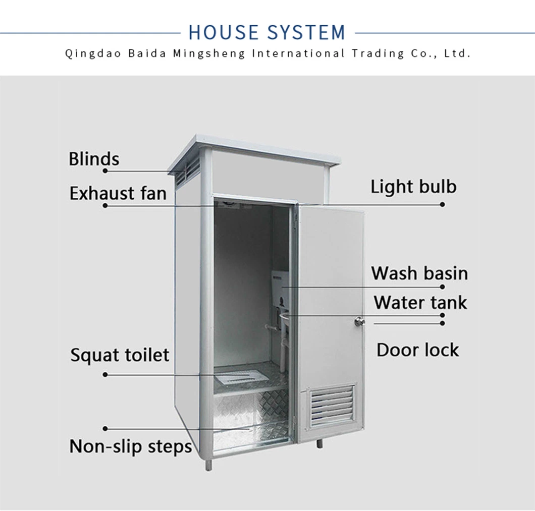 Prefab Shipping Container Houses Prefabricated Portable Toilets