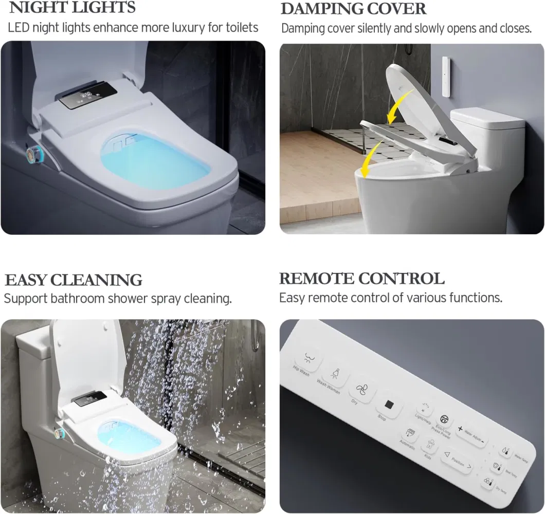 Smart Cover Can Bidet Seat Heating Drying