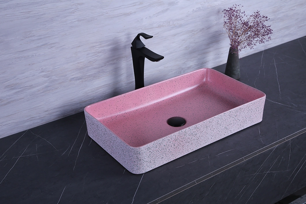 Wc Bathroom The Latest Design Ceramic Multi-Color Sanitaryware Sink Art Basin