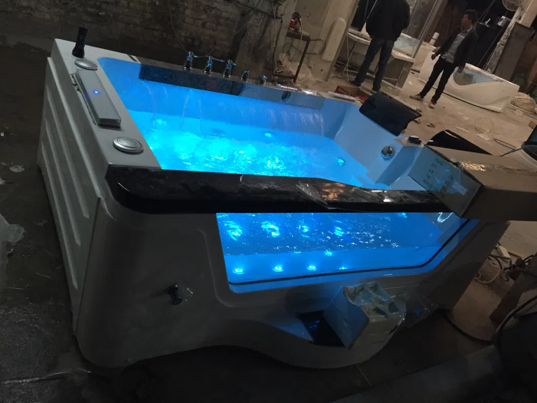 Bathtub Manufacturer Indoor Luxurious Jet Whirlpool Freestanding Acrylic Classic Massage Bathtub