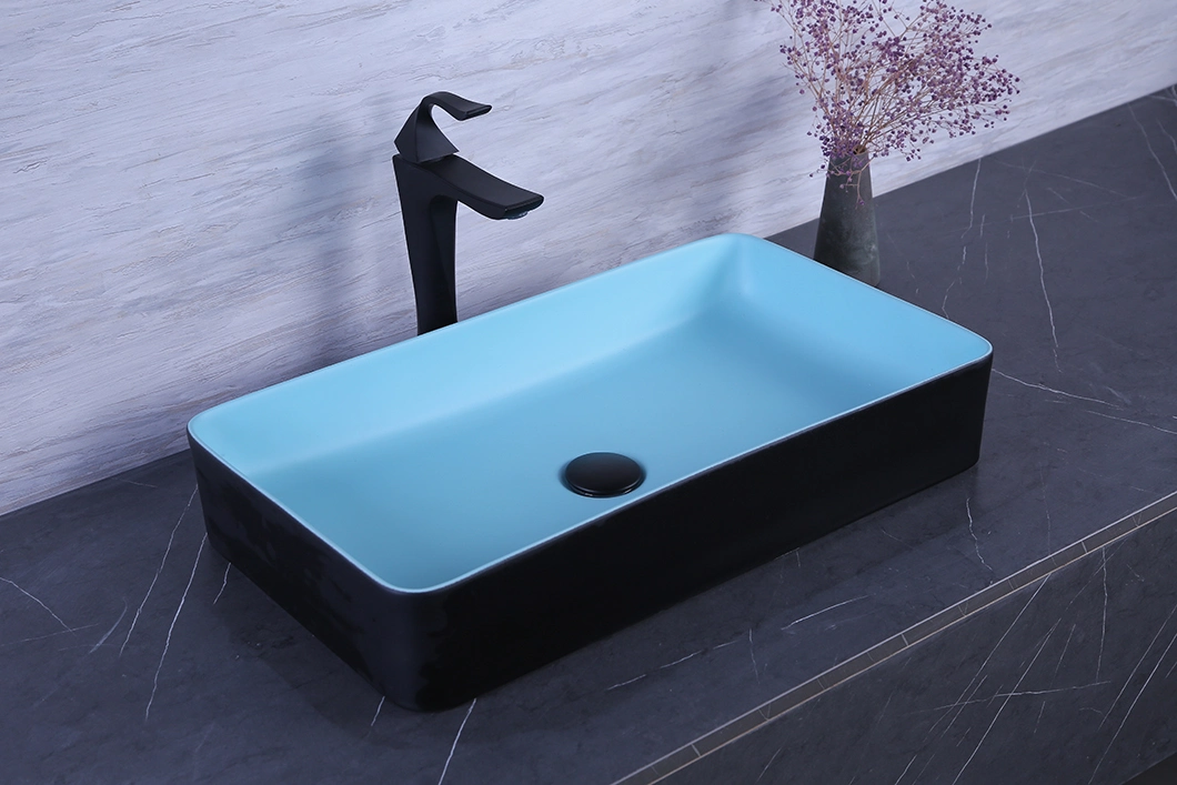 Wc Bathroom The Latest Design Ceramic Multi-Color Sanitaryware Sink Art Basin
