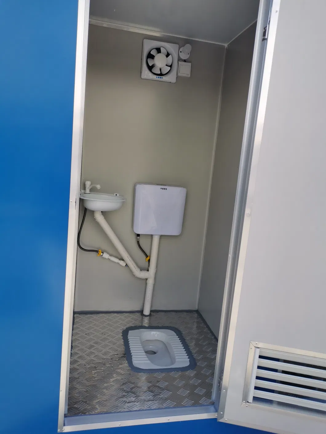 Fast Install Portable Public Toilet Cheap Mobile Room Metal Sanitary Toilet