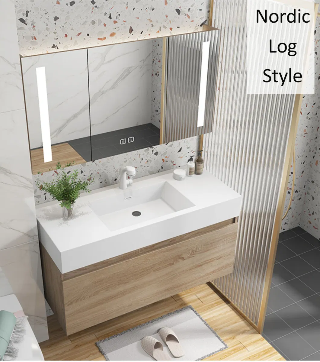Modern Wash Basin with Mirror Bathroom Vanity Bathroom Cabinet