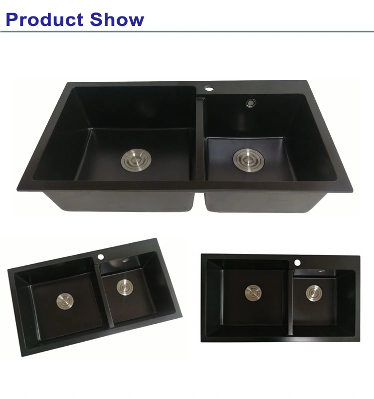 Factory Directly Supply High Quality Modern Style Composite Granite Quartz Sink